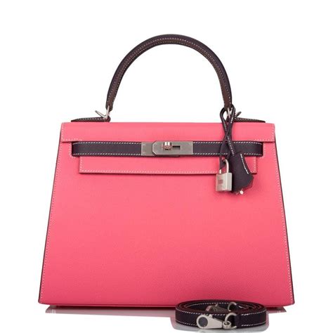 hermes bicolor rose azalee|hermes bag colors.